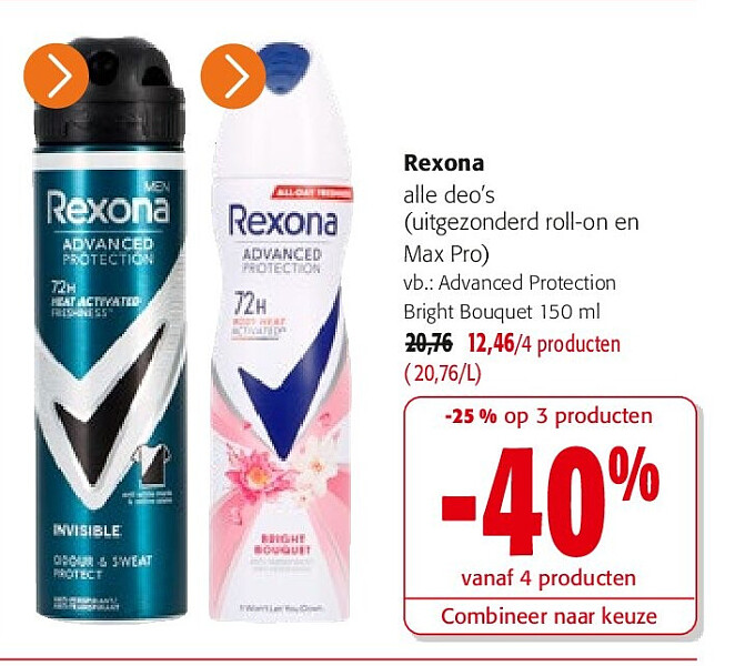 Rexona Advanced Protection Bright Bouquet 150 ml