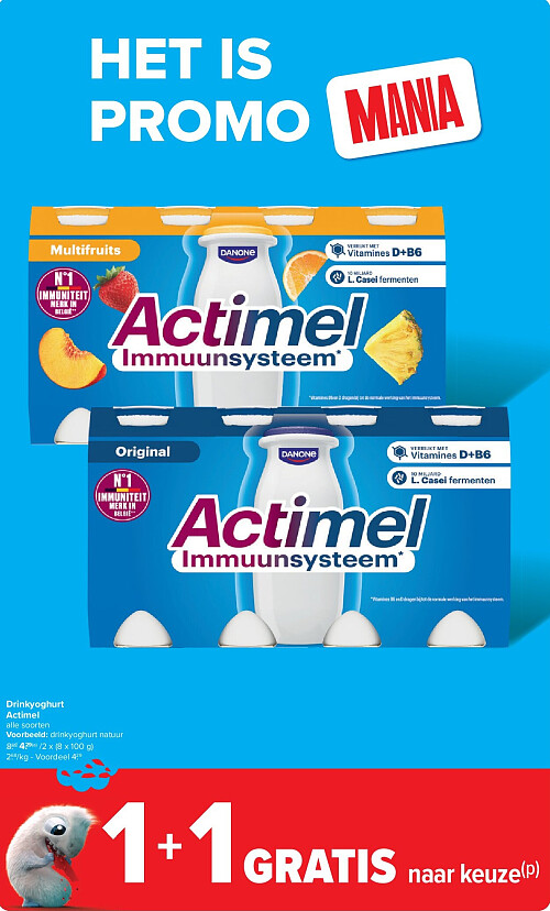 Drinkyoghurt Actimel