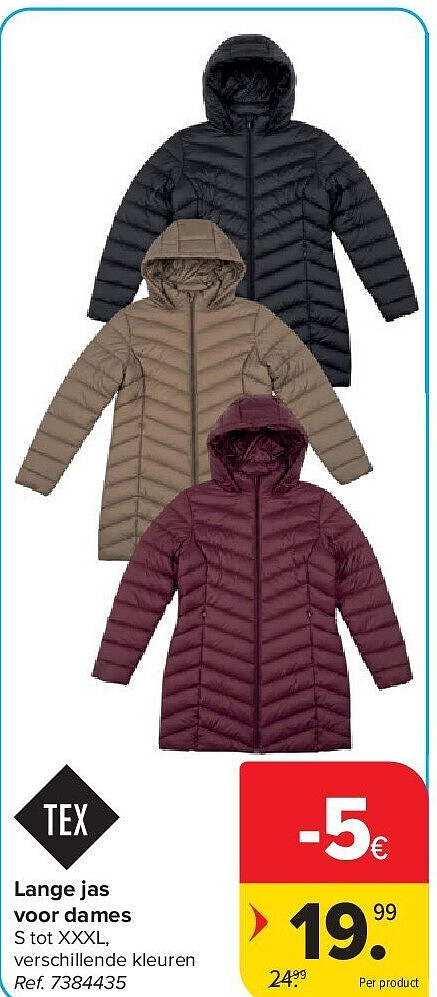 Lange jas voor dames