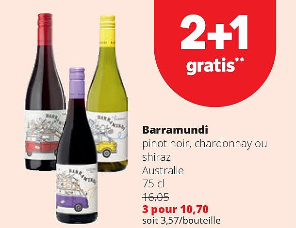 Barramundi pinot noir
