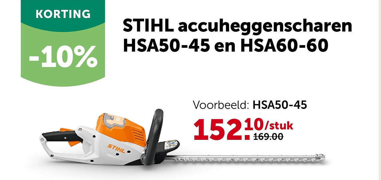 STIHL accuheggenscharen HSA50-45