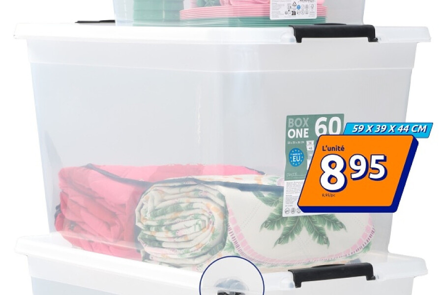 Boîte de rangement 59 X 39 X 44 CM