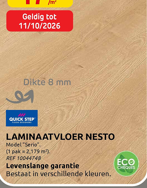 Laminaatvloer Nesto