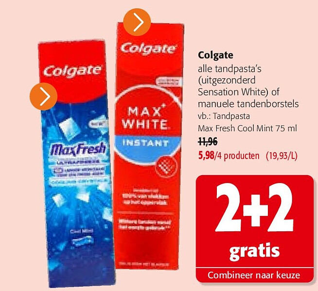 Colgate Tandpasta Max Fresh Cool Mint 75 ml