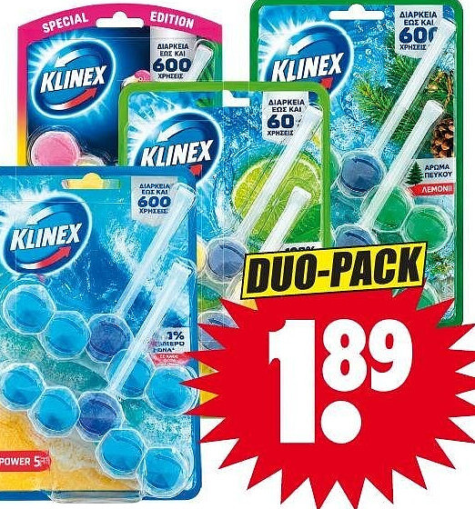 Klinex toiletblokken