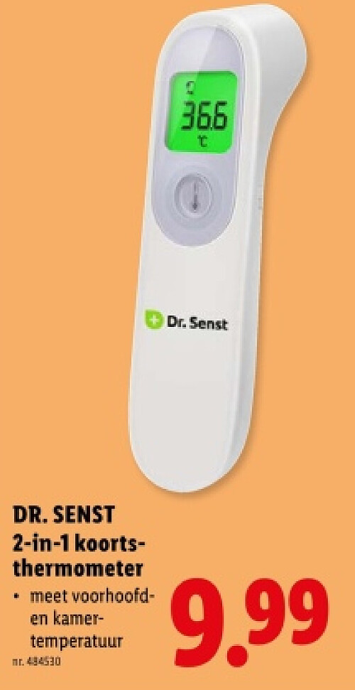 2-in-1 koortsthermometer