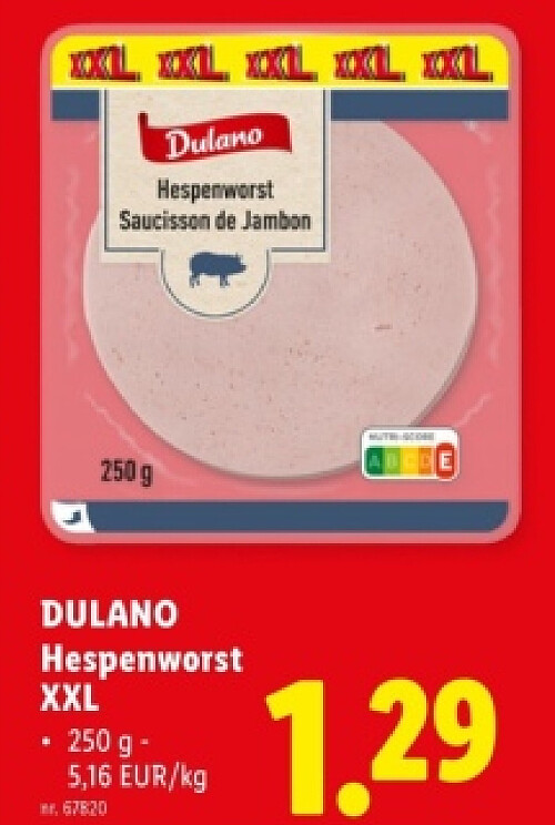 Hespenworst XXL