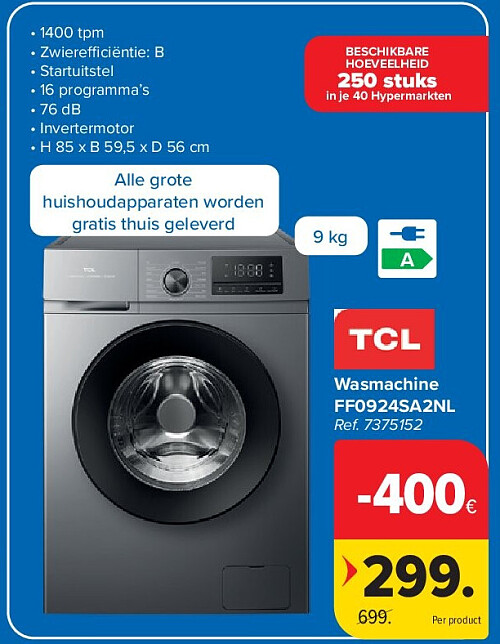 Wasmachine FF0924SA2NL