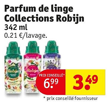 Parfum de linge Collections Robijn 342 ml