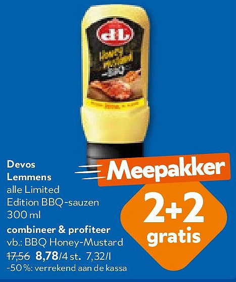 Devos Lemmens BBQ Honey-Mustard
