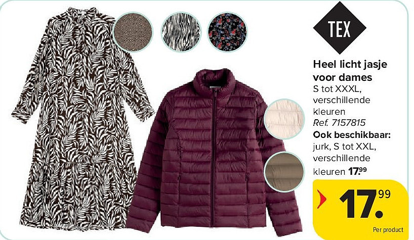 Heel licht jasje voor dames