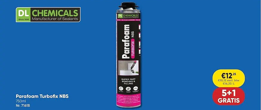 Parafoam Turbofix NBS 750ml Nr. 71618