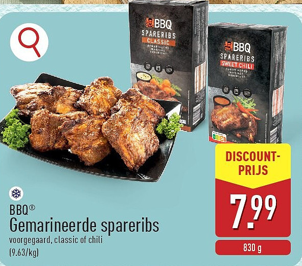 Gemarineerde spareribs