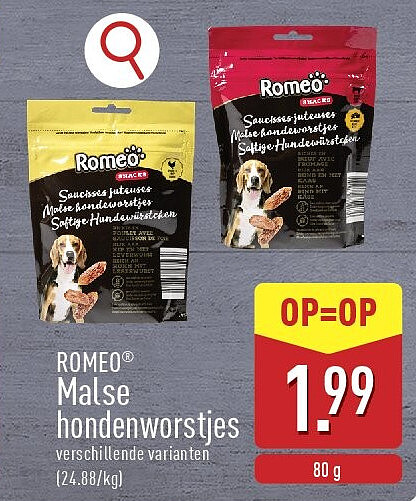 Malse hondenworstjes