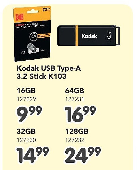 Kodak USB Type-A 3.2 Stick K103