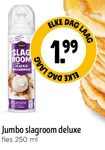 Jumbo slagroom deluxe