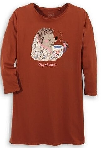 Big T-shirt nuit femme bio « Tissaia »