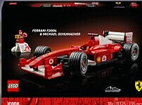 LEGO Icons Ferrari F2004 et Michael Schumacher