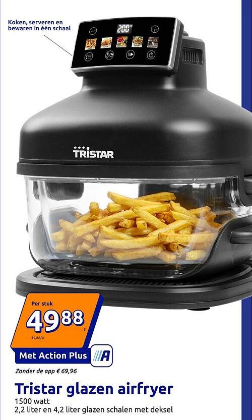 Tristar glazen airfrуer