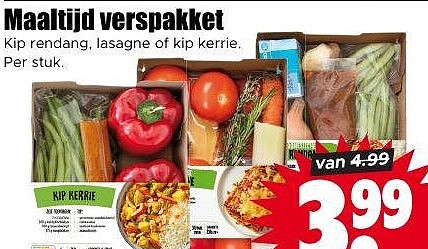 Maaltijd verspakket