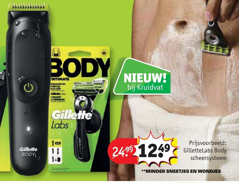 GilletteLabs Body scheersysteem