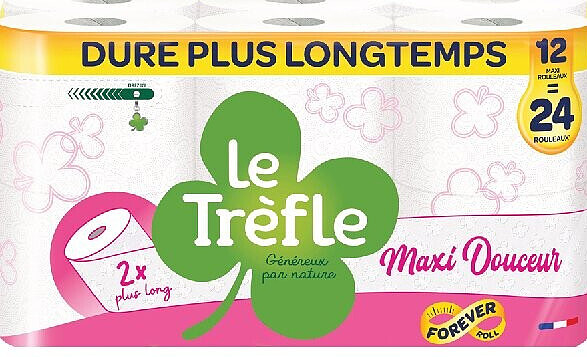 Papier toilette Le Trèfle