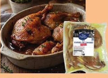 Cuisses de canard confites "Fine France"