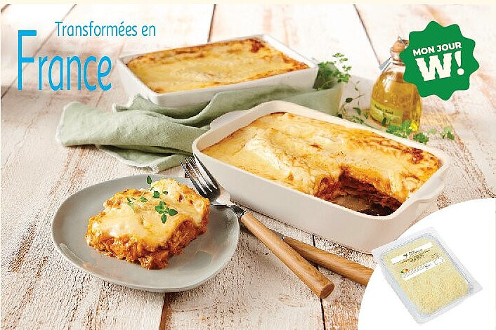 Lasagnes à la bolognaise Auchan Le Traiteur