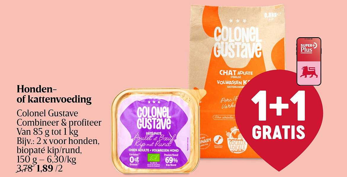 Hondenof kattenvoeding