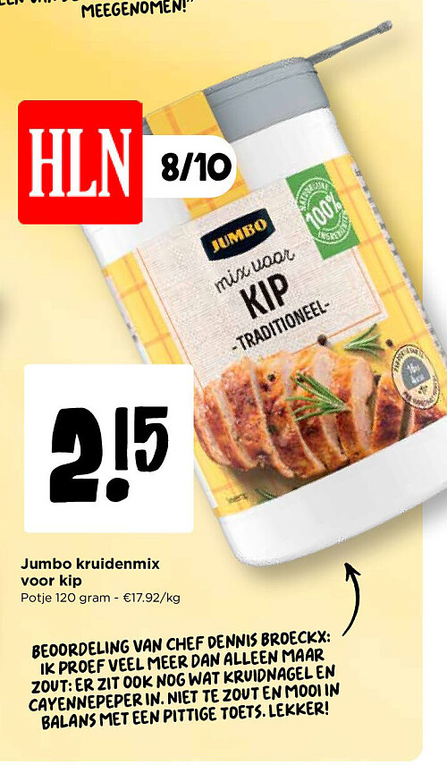 Jumbo kruidenmix voor kip