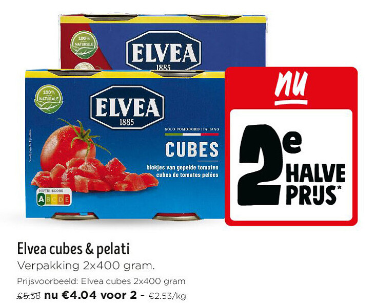 Elvea cubes & pelati