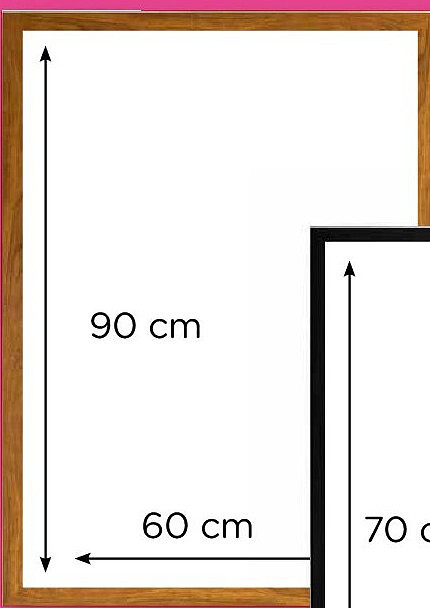 Grote fotolijst Basic 60x90 cm