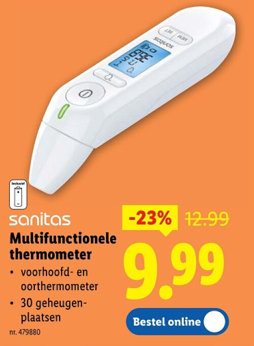 ultifunctionele thermometer