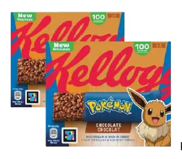 Kellogg's Pokémon chocolat - bar x4