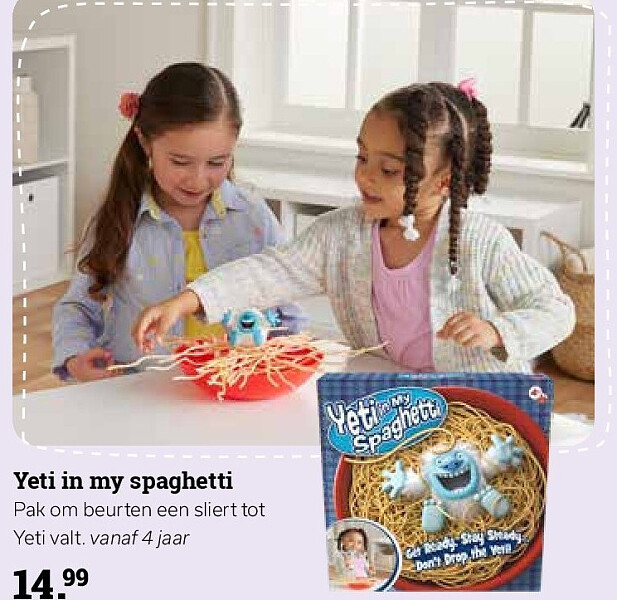 Yeti in my spaghetti