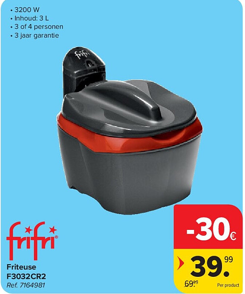 Friteuse F3032CR2