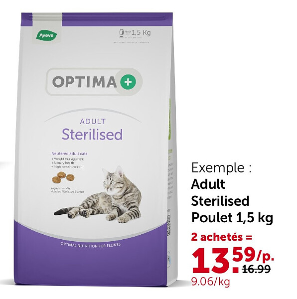 Adult Sterilised Poulet 1,5 kg