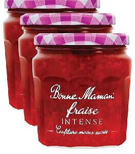Confiture fraise intense Bonne Maman