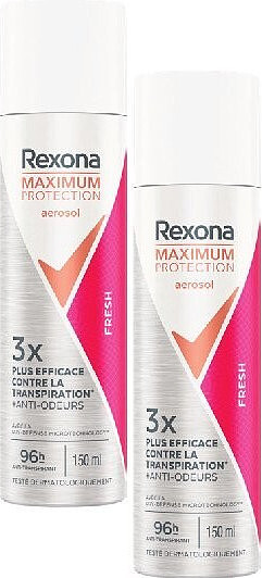 Déodorant spray femme Maximum Protection Rexona