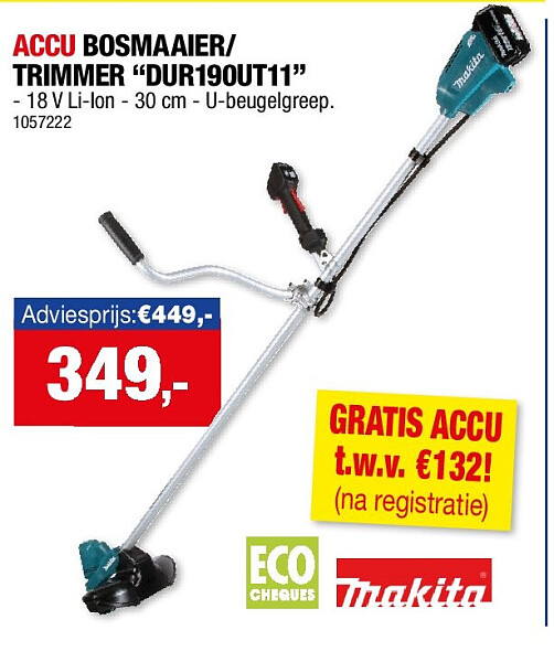 ACCU BOSMAAIER/ TRIMMER “DUR190UT11”