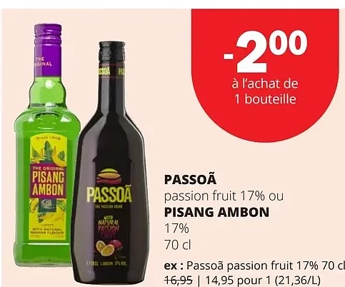 PASSOÃ passion fruit 17%