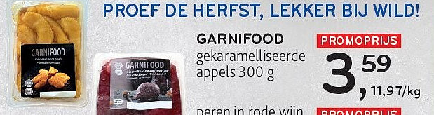 GARNIFOOD gekaramelliseerde appels 300 g