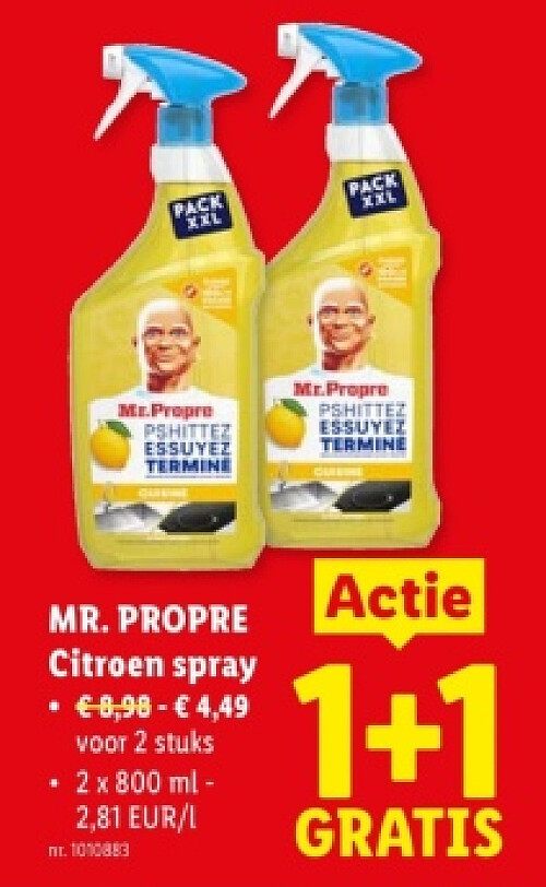 Citroen spray