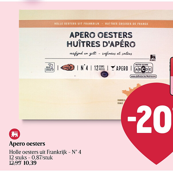 Apero oesters