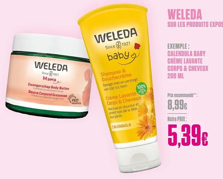 Calendula Baby Crème Lavante Corps & Cheveux 200 ml