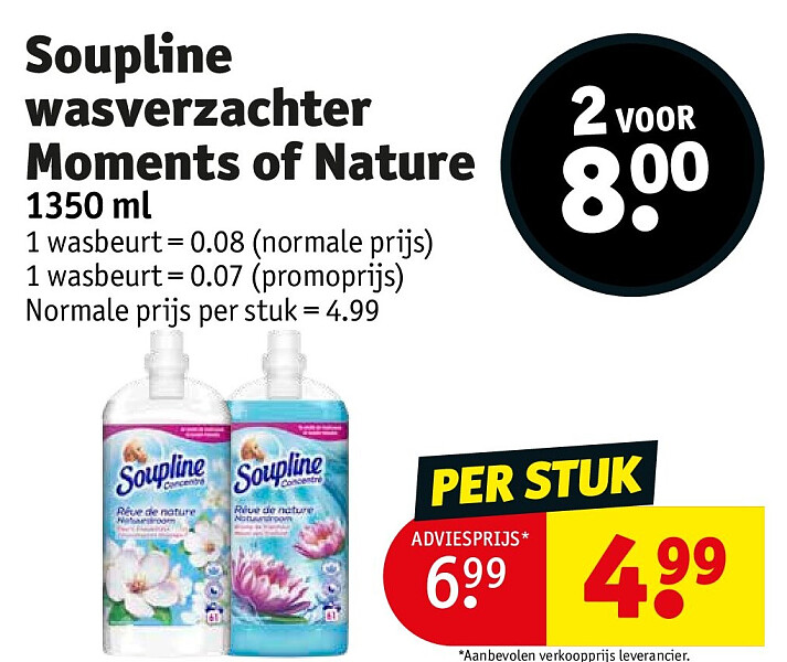 Soupline wasverzachter Moments of Nature