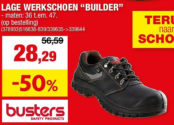 LAGE WERKSCHOEN “BUILDER”