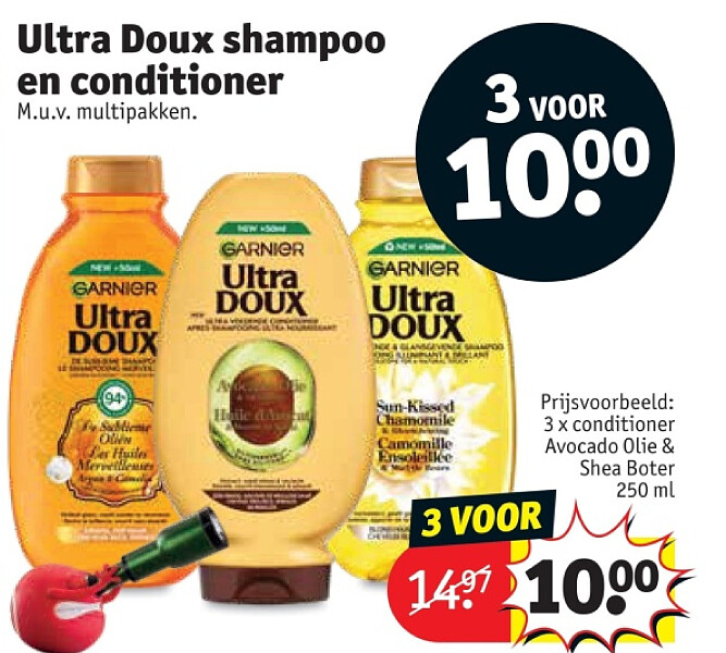 Ultra Doux shampoo en conditioner
