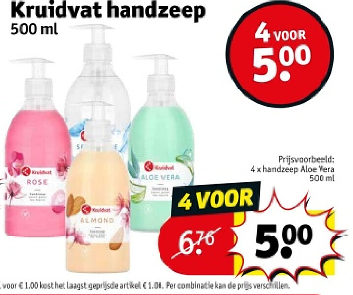 Kruidvat handzeep
