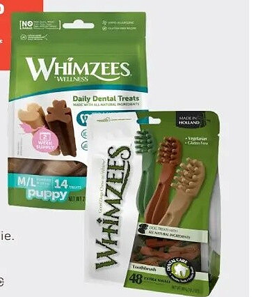Whimzees Dental snacks